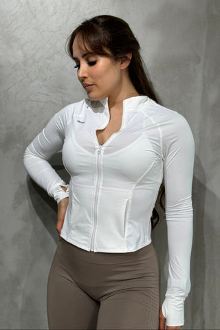 Jacket blanco hueso