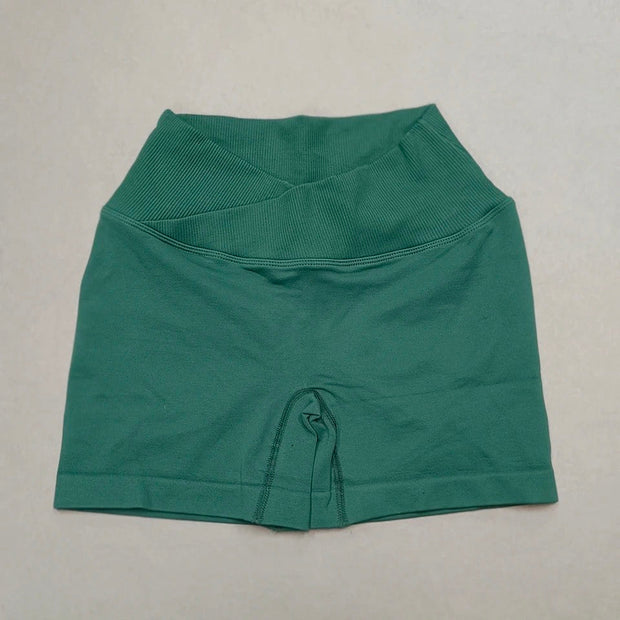 Short V- push up verde