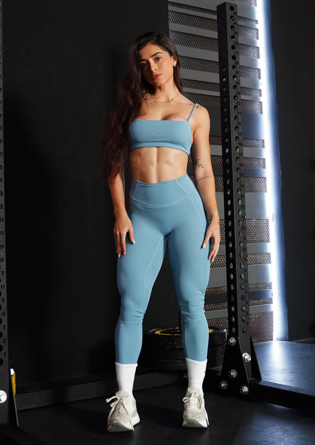 Leggings Flex fine cielo